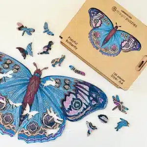 játékos pillangó fa puzzle