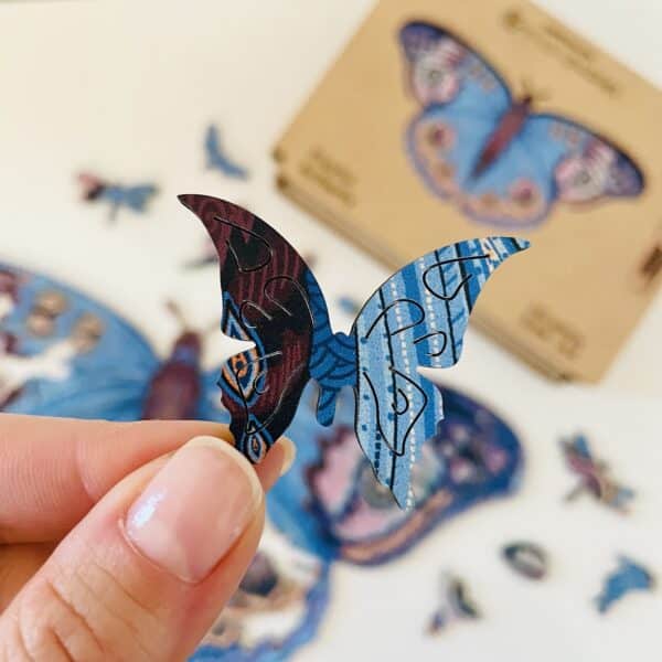 játékos pillangó fa puzzle
