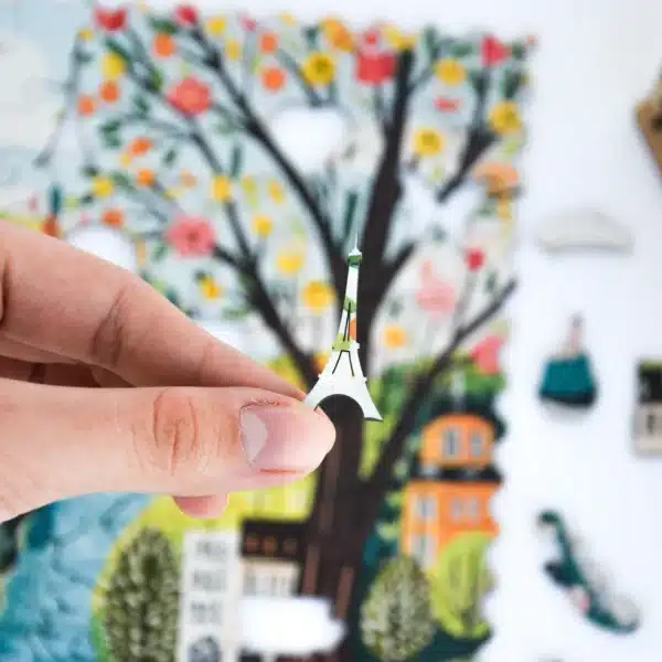 Párizs fa puzzle