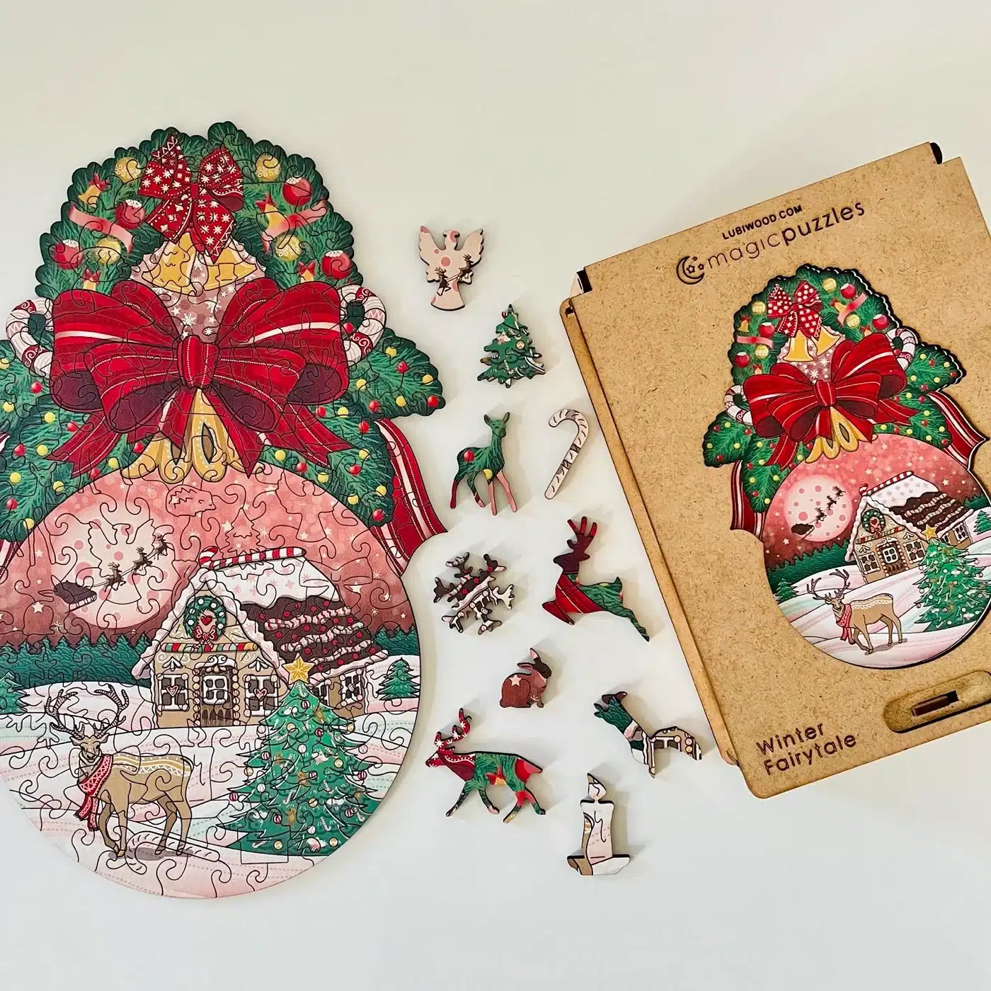 téli tündérmese fa puzzle