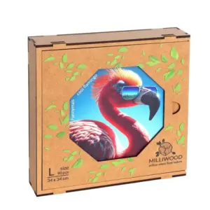 cool flamingó fa puzzle