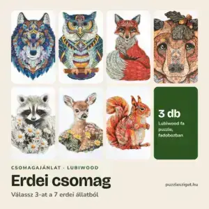 Erdei fa puzzle csomag