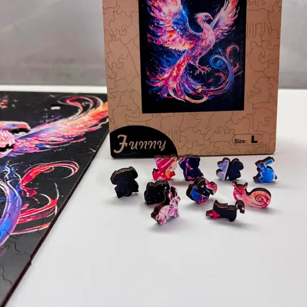 főnix fa puzzle