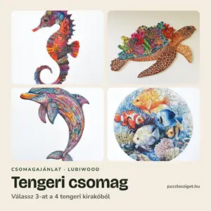 Tengeri fa puzzle csomag