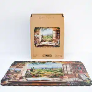 Toszkán kilátás fa puzzle 183 db