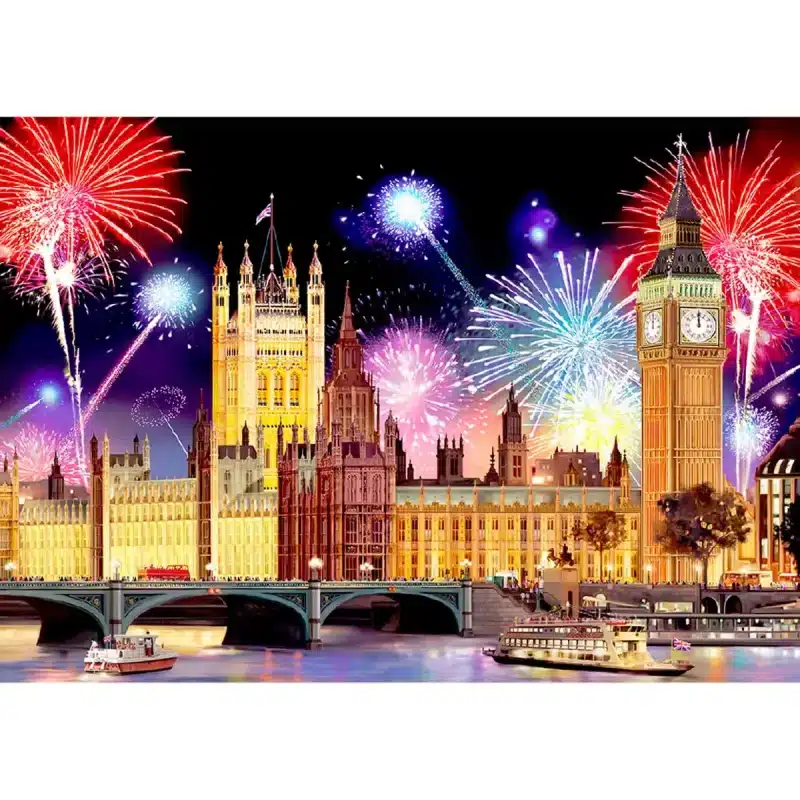 london éjjel fa puzzle