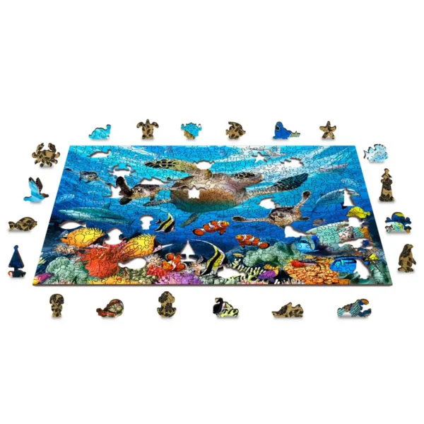 óceáni élet fa puzzle
