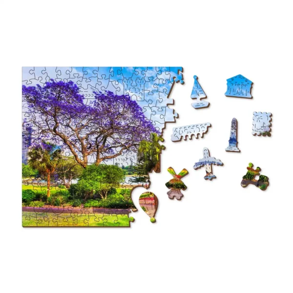Sydney tavasszal fa puzzle