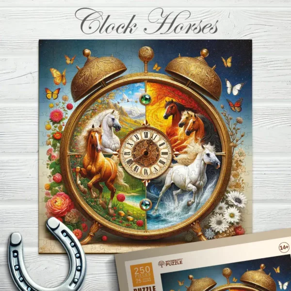 idő vágtája fa puzzle